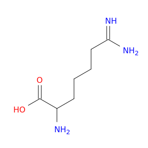 Heptanoic acid, 2,7-diamino-7-imino-