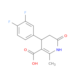 3-Pyridinecarboxylicacid, 4-(3,4-difluorophenyl)-1,4,5,6-tetrahydro-2-methyl-6-oxo-