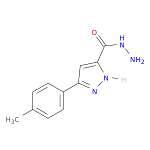 3-(4-methylphenyl)-1H-pyrazole-5-carbohydrazide