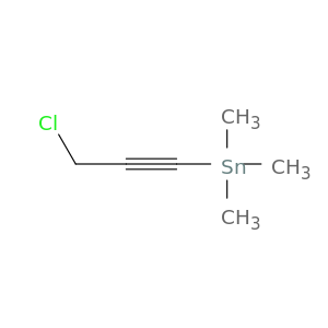 Stannane, (3-chloro-1-propynyl)trimethyl-
