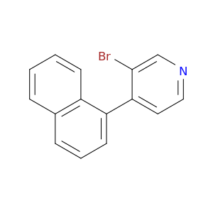3-溴-4-(1-萘基)吡啶