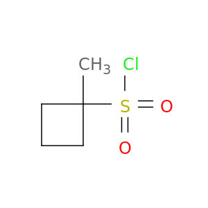 1-methylcyclobutane-1-sulfonyl chloride