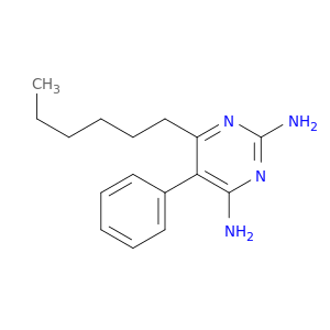 2,4-Pyrimidinediamine, 6-hexyl-5-phenyl-