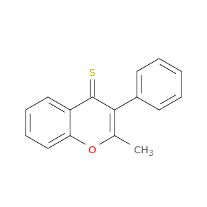 4H-1-Benzopyran-4-thione, 2-methyl-3-phenyl-