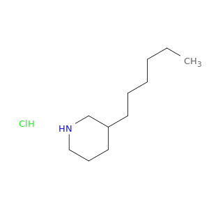 3-hexylpiperidine hydrochloride