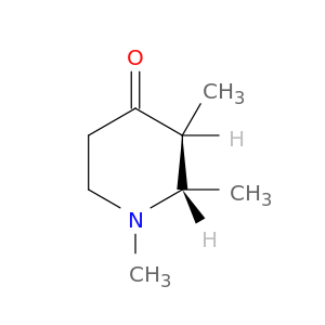 4-Piperidinone, 1,2,3-trimethyl-, trans-