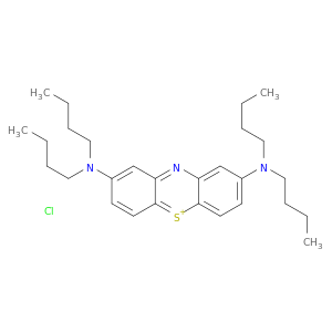 Phenothiazin-5-ium, 2,8-bis(dibutylamino)-, chloride