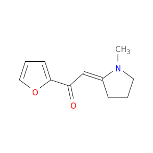 Ethanone, 1-(2-furanyl)-2-(1-methyl-2-pyrrolidinylidene)-, (E)-