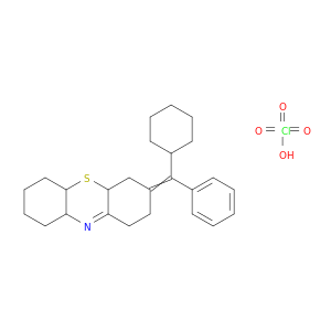 3H-Phenothiazine, 3-(diphenylmethylene)-, perchlorate