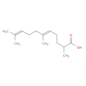 5,9-Undecadienoic acid, 2,6,10-trimethyl-, (5E)-