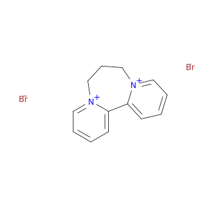 6H-Dipyrido[1,2-a:2',1'-c][1,4]diazepinediium,7,8-dihydro-, bromide (1:2)