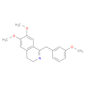 6,7-dimethoxy-1-[(3-methoxyphenyl)methyl]-3,4-dihydroisoquinoline