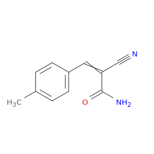 2-cyano-3-(4-methylphenyl)prop-2-enamide