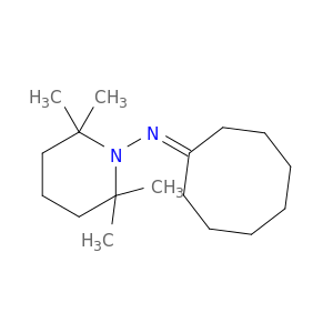 1-Piperidinamine, N-cyclooctylidene-2,2,6,6-tetramethyl-