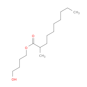 Decanoic acid, 2-methyl-, 4-hydroxybutyl ester