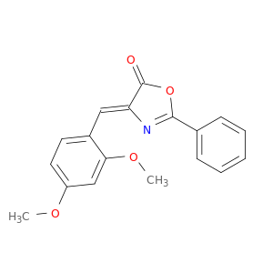 5(4H)-Oxazolone,4-[(2,4-dimethoxyphenyl)methylene]-2-phenyl-