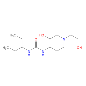 Urea, N-[3-[bis(2-hydroxyethyl)amino]propyl]-N'-(1-ethylpropyl)-