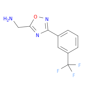 {3-[3-(Trifluoromethyl)phenyl]-1,2,4-oxadiazol-5-yl}methanamine