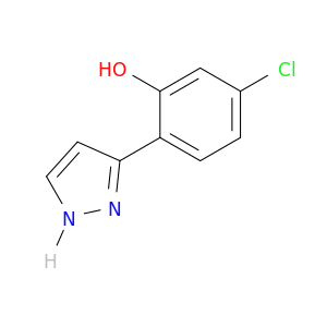 Phenol, 5-chloro-2-(1H-pyrazol-3-yl)-