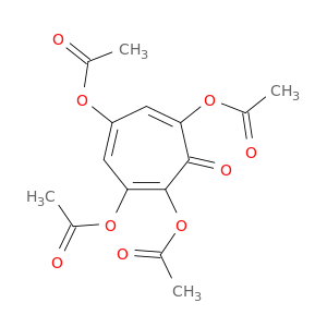 2,4,6-Cycloheptatrien-1-one, 2,3,5,7-tetrakis(acetyloxy)-