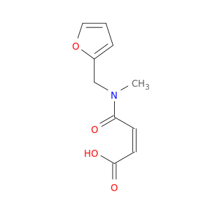 2-Butenoic acid, 4-[(2-furanylmethyl)methylamino]-4-oxo-, (Z)-