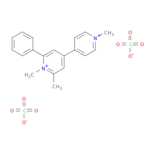 4,4'-Bipyridinium, 1,1',2-trimethyl-6-phenyl-, diperchlorate