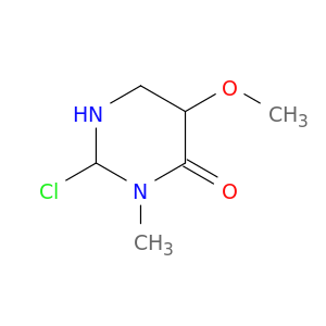 2-Chloro-5-methoxy-3-methyltetrahydropyrimidin-4(1H)-one