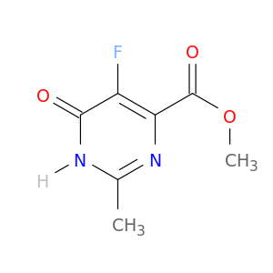 Methyl 5-fluoro-2-methyl-6-oxo-1,6-dihydropyrimidine-4-carboxylate