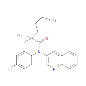 [1(2H),3'-Biquinolin]-2-one, 3-butyl-6-fluoro-3,4-dihydro-3-methyl-