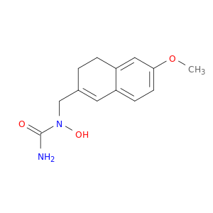 Urea,N-[(3,4-dihydro-6-methoxy-2-naphthalenyl)methyl]-N-hydroxy-