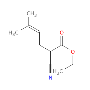 4-Hexenoic acid, 2-cyano-5-methyl-, ethyl ester
