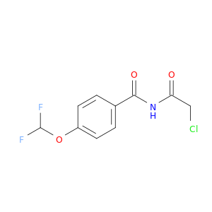 N-(2-Chloroacetyl)-4-(difluoromethoxy)benzamide