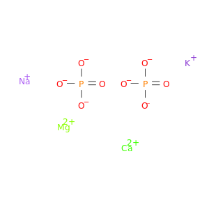 Calcium magnesium potassium sodium phosphate