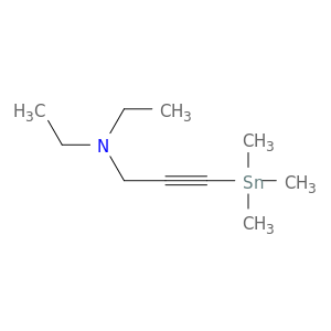 2-Propyn-1-amine, N,N-diethyl-3-(trimethylstannyl)-