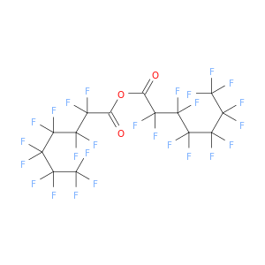 Heptanoic acid,2,2,3,3,4,4,5,5,6,6,7,7,7-tridecafluoro-, anhydride with2,2,3,3,4,4,5,5,6,6,7,7,7-tridecafluoroheptanoic acid