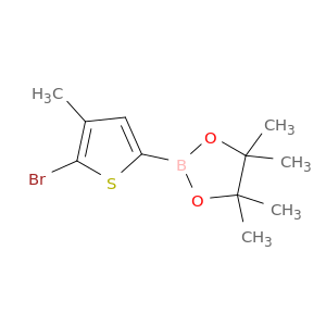2-(5-溴-4-甲基噻吩-2-基)-4,4,5,5-四甲基-1,3,2-二氧硼杂环戊烷