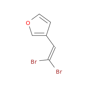 Furan, 3-(2,2-dibromoethenyl)-