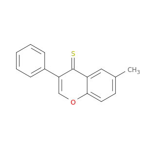 4H-1-Benzopyran-4-thione, 6-methyl-3-phenyl-