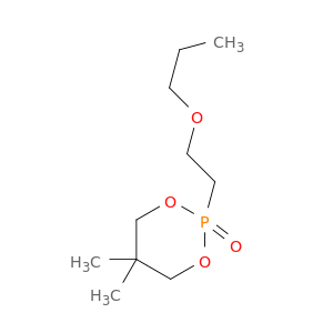 1,3,2-Dioxaphosphorinane, 5,5-dimethyl-2-(2-propoxyethyl)-, 2-oxide
