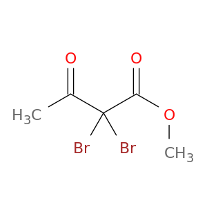 Butanoic acid, 2,2-dibromo-3-oxo-, methyl ester