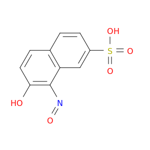 2-Naphthalenesulfonic acid, 7-hydroxy-8-nitroso-