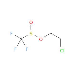 Methanesulfinic acid, trifluoro-, 2-chloroethyl ester
