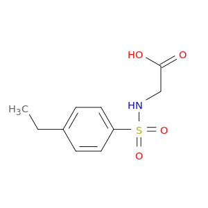 N-[(4-ETHYLPHENYL)SULFONYL]GLYCINE