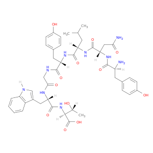 L-Threonine, L-tyrosyl-L-asparaginyl-L-leucyl-L-tyrosylglycyl-L-tryptophyl-