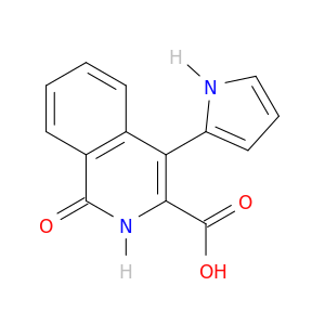 3-Isoquinolinecarboxylic acid, 1,2-dihydro-1-oxo-4-(1H-pyrrol-2-yl)-