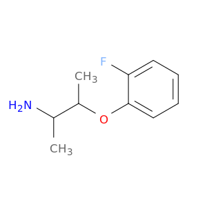 1-[(3-aminobutan-2-yl)oxy]-2-fluorobenzene
