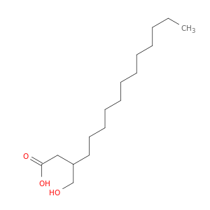 Pentadecanoic acid, 3-hydroxymethyl-