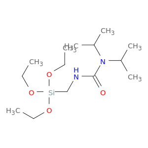 Urea, N,N-bis(1-methylethyl)-N'-[(triethoxysilyl)methyl]-