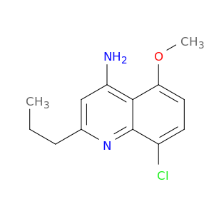 4-Amino-8-chloro-5-methoxy-2-propylquinoline