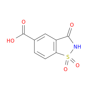 3-氧代-2,3-二氢苯并[d]异噻唑-5-羧酸1,1-二氧化物